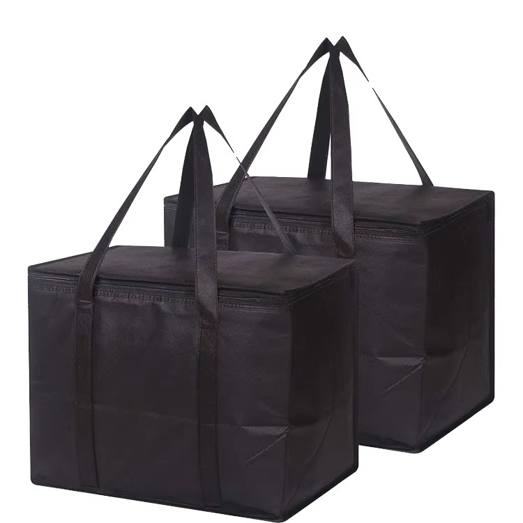 Wholesale Large Insulated Grocery Delivery Bag with Aluminum Foil Lining - 图片 2